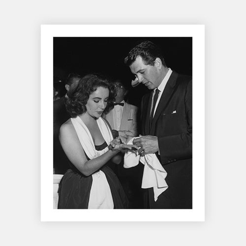 Elizabeth Taylor And Rock Hudson