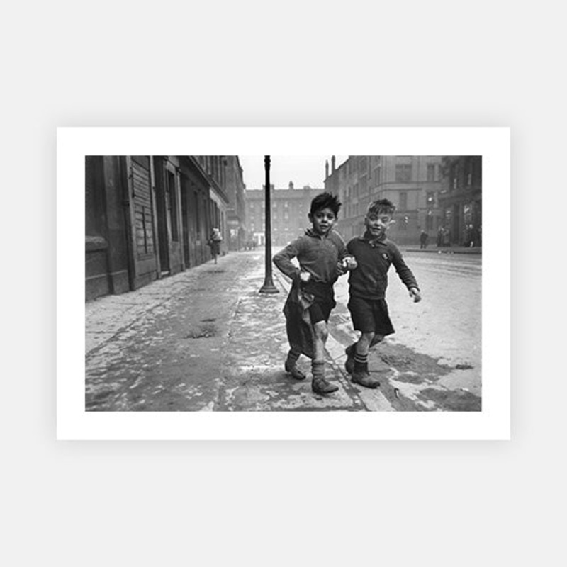 Gorbals Boys|C – 320 x 490|D – 390 x 590|E – 490 x 730|Photographic Paper|None|White|Black|Scandi