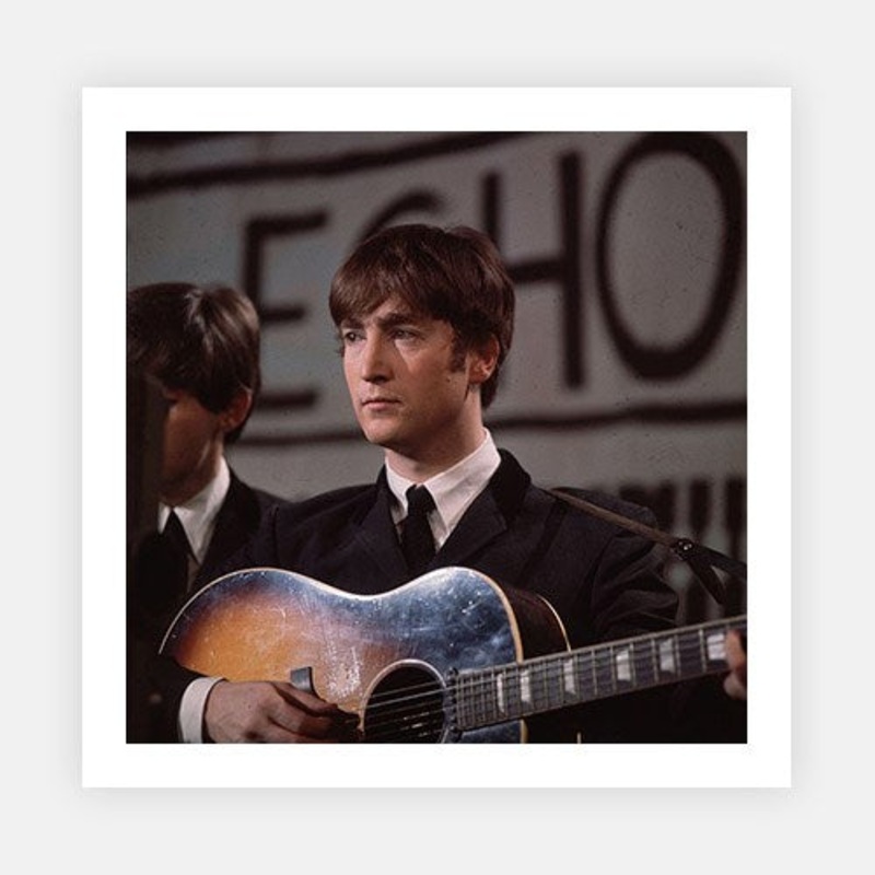 John Lennon 2|B – 290 x 290|Photographic Paper|None|White|Black|Scandi