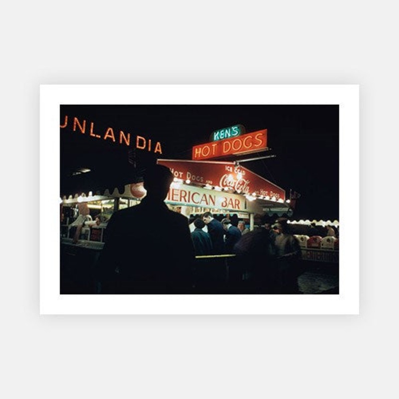 Ken’s Hot Dogs|B – 195 x 290|C – 320 x 490|D – 390 x 590|Photographic Paper|None|White|Black|Scandi