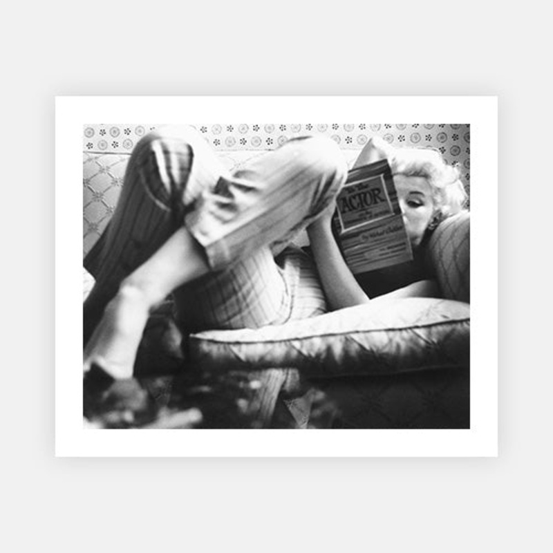 Marilyn Candid Moment|B – 195 x 290|C – 320 x 490|Photographic Paper|None|White|Black|Scandi
