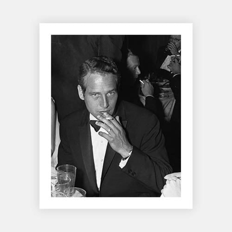 Paul Newman|B – 195 x 290|C – 320 x 490|D – 390 x 590|Photographic Paper|None|White|Black|Scandi