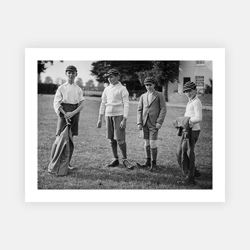 Prince Alexander Of Yugoslavia At Eton College 1937