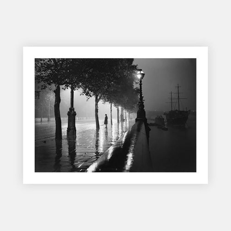 Rainy Embankment|C – 320 x 490|D – 390 x 590|E – 490 x 730|F – 640 x 965|Photographic Paper|None|White|Black|Scandi