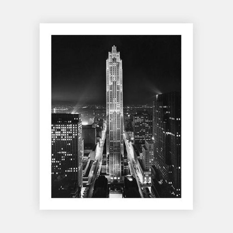 Rockefeller Center|C – 320 x 490|D – 390 x 590|E – 490 x 730|Photographic Paper|None|White|Black|Scandi