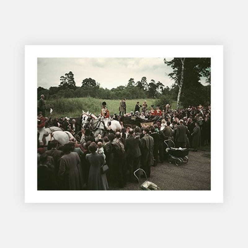 Royal Family At Ascot|B – 195 x 290|C – 320 x 490|D – 390 x 590|Photographic Paper|None|White|Black|Scandi