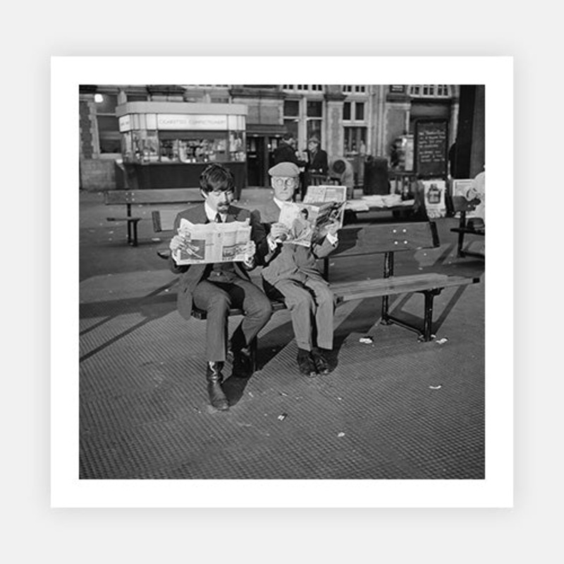 Steptoe And A Beatle|C – 380 x 380|D – 490 x 490|E – 560 x 560|F – 710 x 710|Photographic Paper|None|White|Black|Scandi
