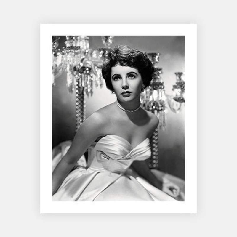 Taylor In Ball Gown|C – 320 x 490|D – 390 x 590|E – 490 x 730|F – 640 x 965|Photographic Paper|None|White|Black|Scandi