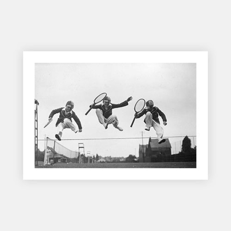 Tennis Leap|B – 195 x 290|C – 320 x 490|D – 390 x 590|Photographic Paper|None|White|Black|Scandi
