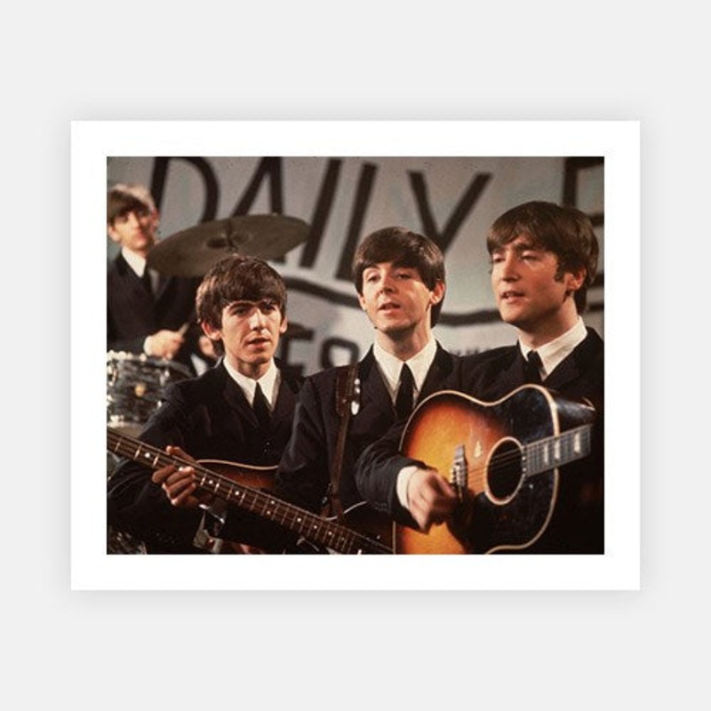 The Beatles Granada TV|B – 195 x 290|Photographic Paper|None|White|Black|Scandi