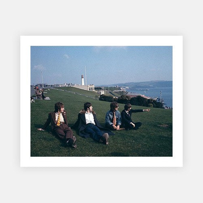 The Beatles On Plymouth Hoe|B – 195 x 290|C – 320 x 490|D – 390 x 590|Photographic Paper|None|White|Black|Scandi