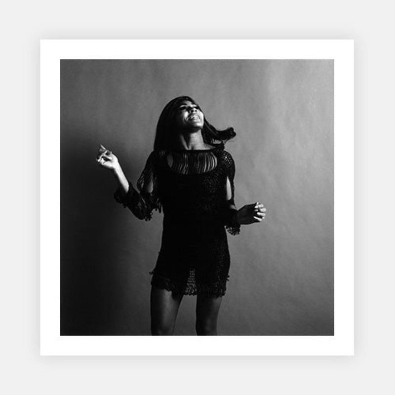 Tina Turner 2|B – 290 x 290|C – 380 x 380|D – 490 x 490|Photographic Paper|None|White|Black|Scandi