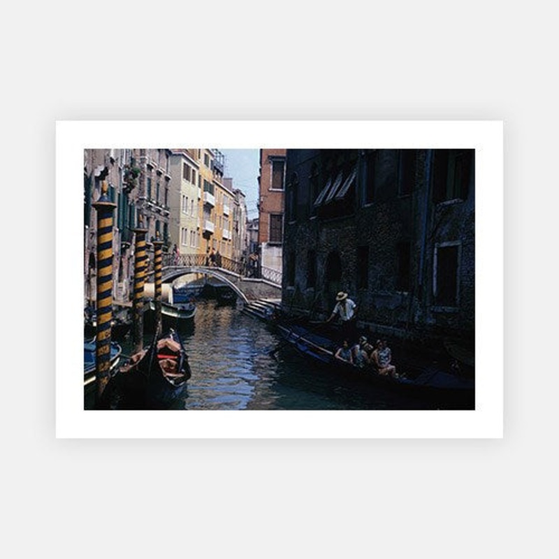 Venice Canal|B – 195 x 290|C – 320 x 490|D – 390 x 590|E – 490 x 730|F – 640 x 965|G – 965 x 1440|Photographic Paper|None|White|Black|Scandi