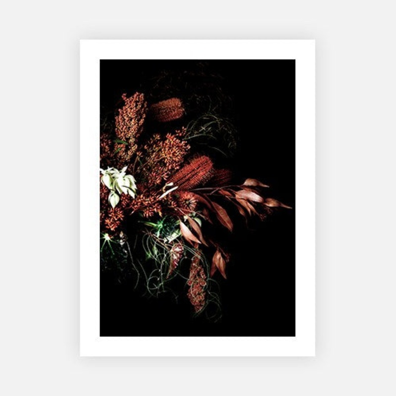 Amber arrangement|E – 500 x 760|F – 660 x 1000|G – 850 x 1300|Canvas|Photographic Paper|Rag Paper|None|Black|White|Scandi