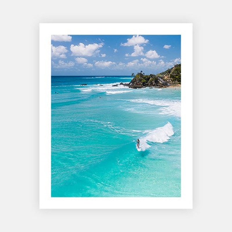 Byron Longboard|E – 500 x 760|F – 660 x 1000|G – 850 x 1300|Photographic Paper|Rag Paper|Canvas|None|White|Black|Scandi