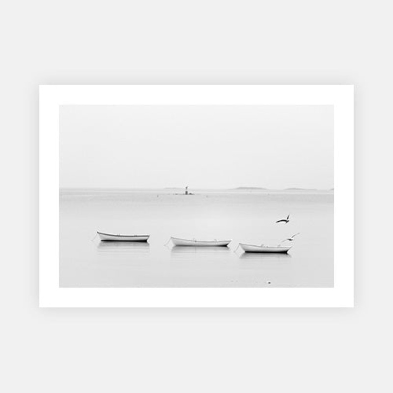 Still Boats-2|E – 500 x 760|F – 660 x 1000|G – 850 x 1300|Photographic Paper|Rag Paper|Canvas|None|White|Black|Scandi