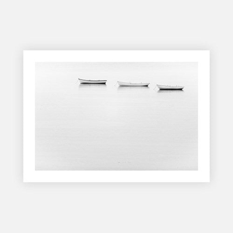Still Boats|E – 500 x 760|F – 660 x 1000|G – 850 x 1300|Photographic Paper|Rag Paper|Canvas|None|White|Black|Scandi