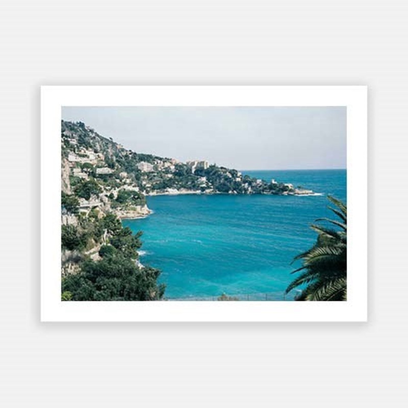 Cap Mala, French Riviera|E – 500 x 760|F – 660 x 1000|G – 850 x 1300|Photographic Paper|Rag Paper|Canvas|None|White|Black|Scandi
