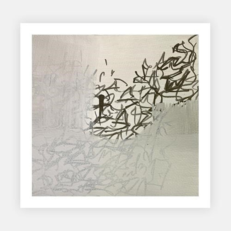 ETCH – Original Art|M – 1010 x 1010|L – 1210 x 1210|XL – 1500 x 1500|Canvas|Black|Scandi|White