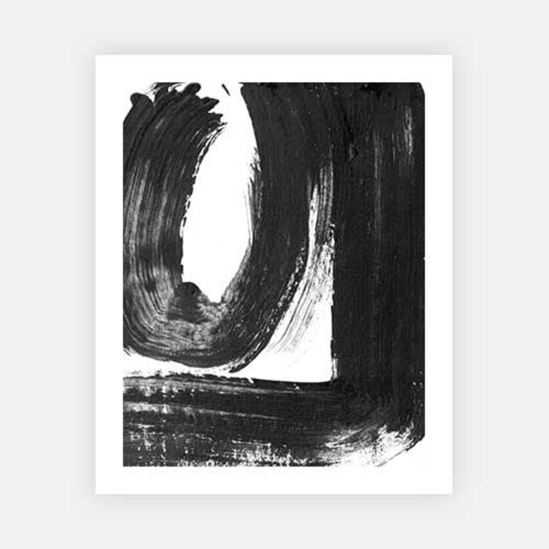 Flexure II – Original Art|M – 900 x 1200|L – 1000 x 1500|XL – 1200 x 1820|Canvas|Black|Scandi|White