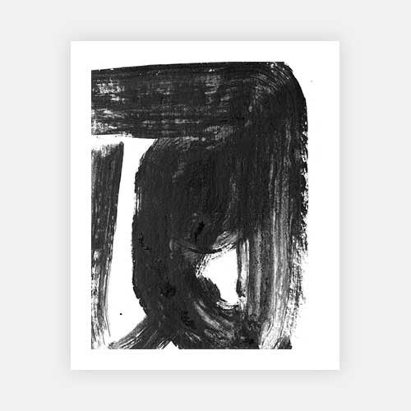 Flexure III – Original Art|M – 900 x 1200|L – 1000 x 1500|XL – 1200 x 1820|Canvas|Black|Scandi|White