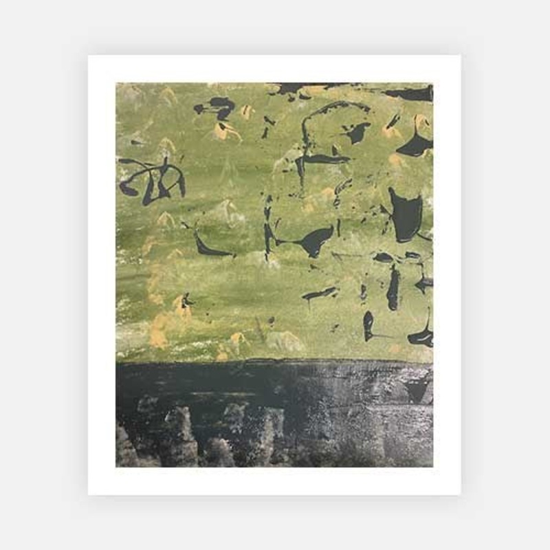 Green Haze – Original Art|M – 900 x 1200|L – 1000 x 1500|XL – 1200 x 1820|Canvas|Black|Scandi|White