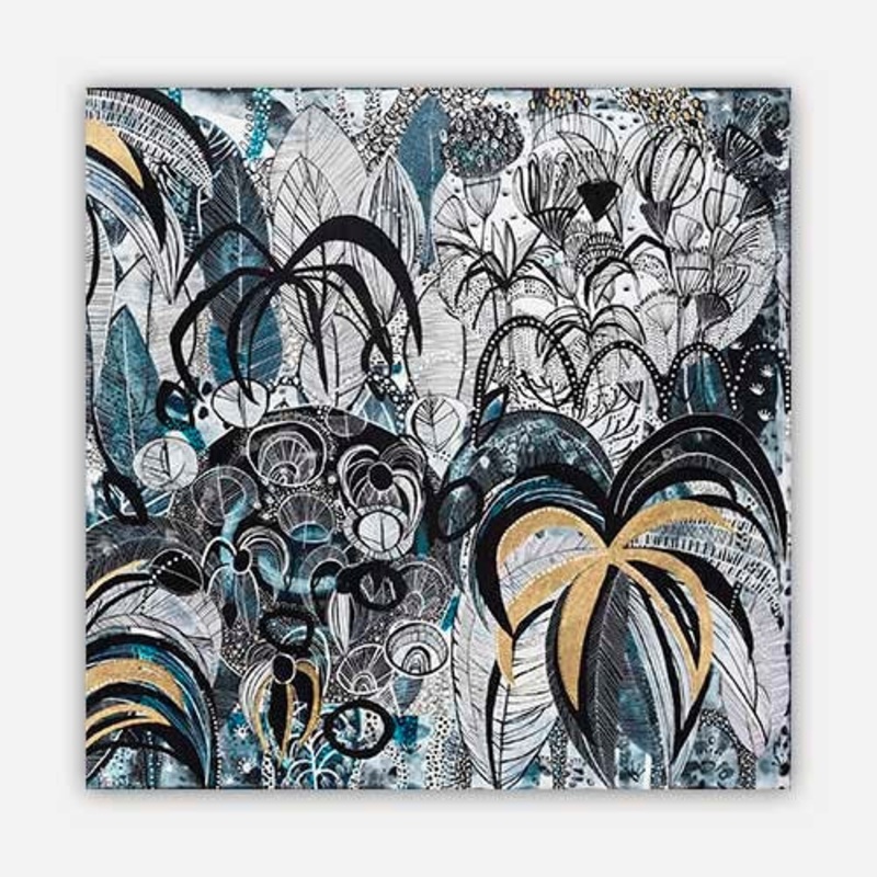 Reef View Garden I|1220 x 1220|Canvas|None
