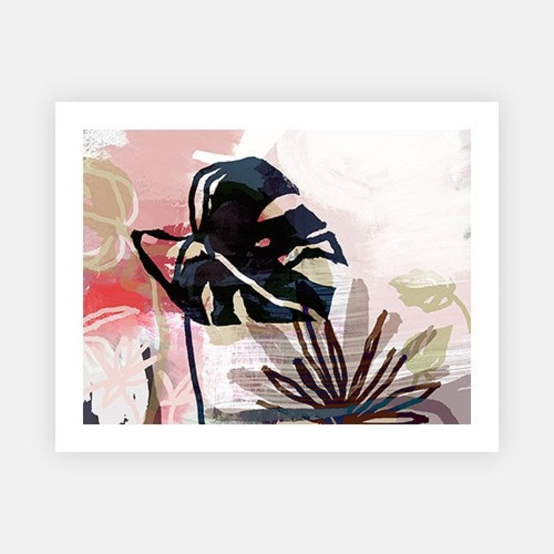 Fronds|C – 400 x 500|D – 500 x 600|E – 600 x 760|F – 760 x 1000|G – 1000 x 1300|Matt Photographic Paper|Canvas|None|White|Black|Scandi