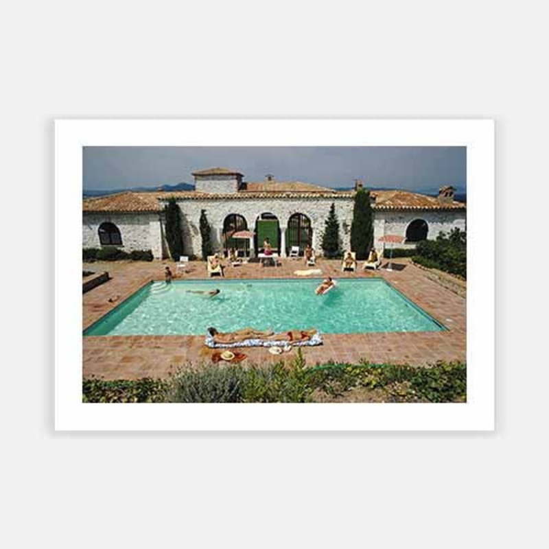 Pool In St Tropez – Clearance|F – 1016 x 762|G – 1525 x 1016|Photographic Paper|None