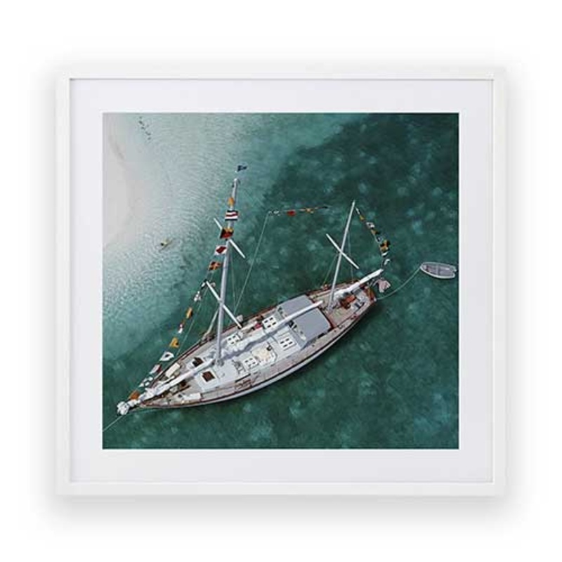 Charter Ketch – Clearance FRAMED