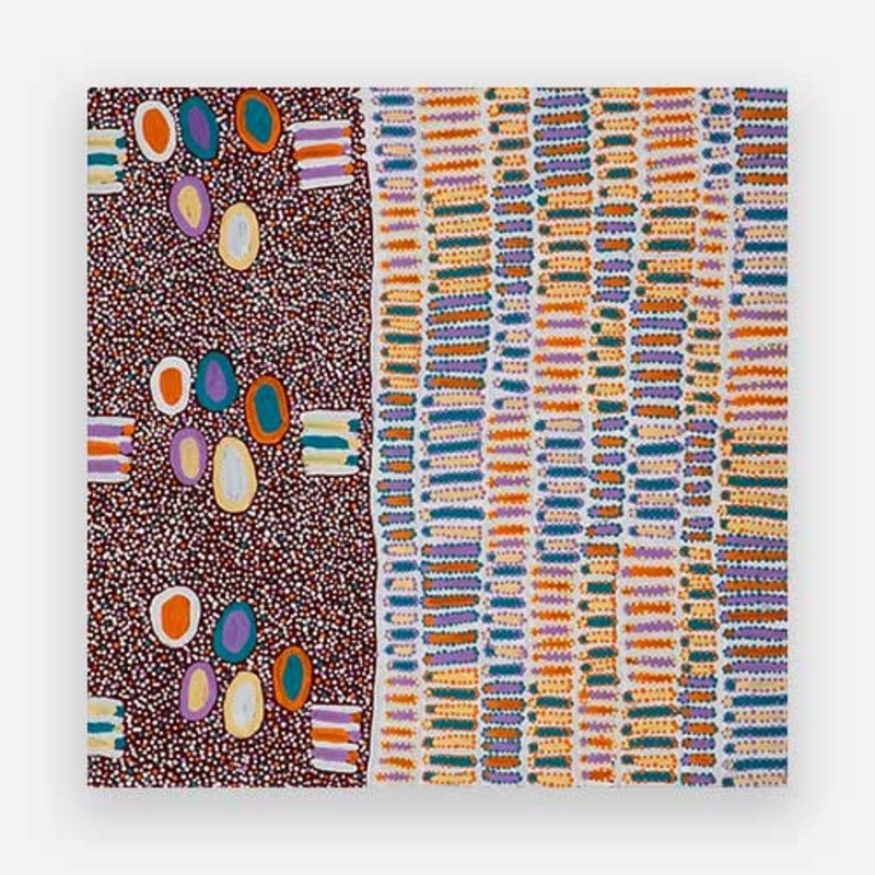 Lupul Jukurrpa 3|760 x 760|Canvas|None