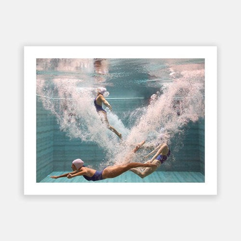 Singapore Mermaids 1|G – 1000 x 1300|H – 1400 x 1900|Canvas|Rag Paper|None|Gold|White|Black|Scandi