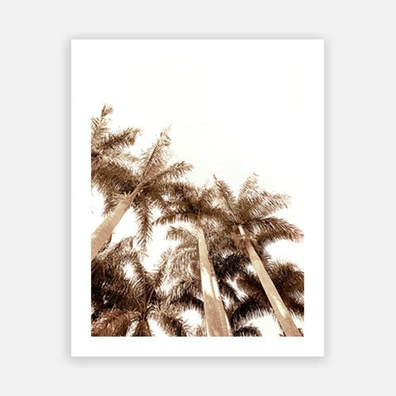 Summer Palm 05|C – 400 x 500|D – 500 x 600|E – 600 x 760|F – 760 x 1000|G – 1000 x 1300|Matt Photographic Paper|Canvas|None|White|Black|Scandi