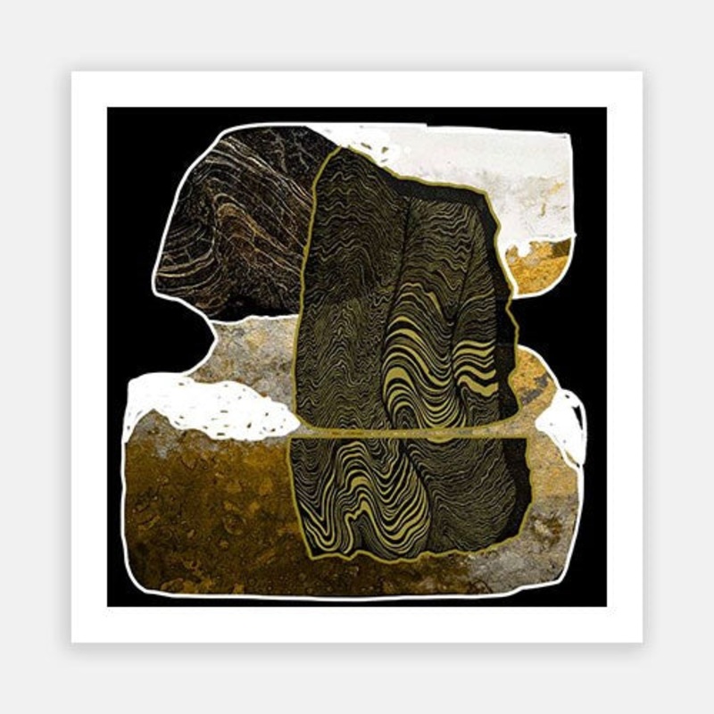 Desert Streams – Gold|C – 400 x 400|D – 500 x 500|E – 600 x 600|F – 760 x 760|G – 1000 x 1000|Matt Photographic Paper|Canvas|None|White|Black|Scandi