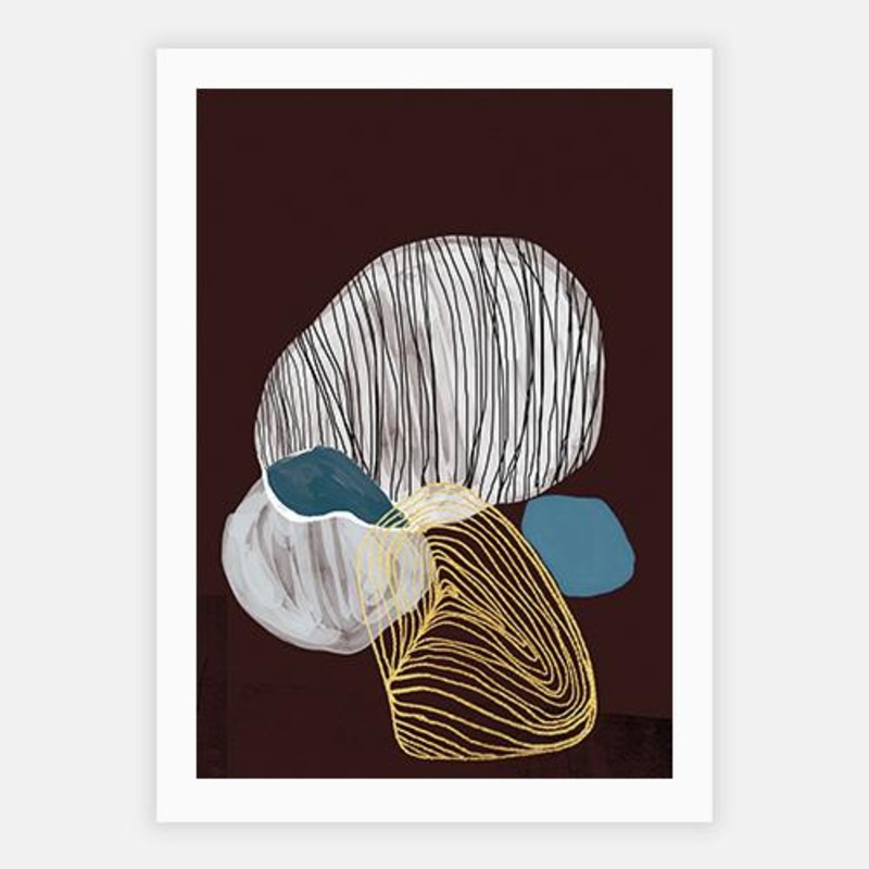 Pebbles and Mass Dark II|C – 400 x 500|D – 500 x 600|E – 600 x 760|F – 760 x 1000|G – 1000 x 1300|Matt Photographic Paper|Canvas|None|Black|White|Scandi