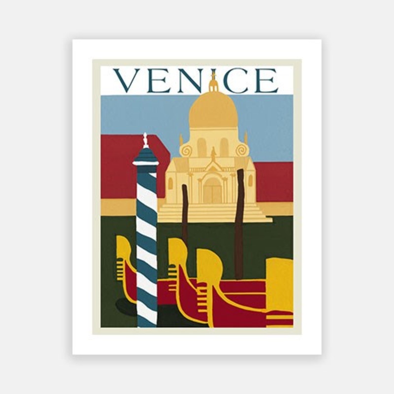 Poster – Venice|C – 400 x 500|D – 500 x 600|E – 600 x 760|F – 760 x 1000|G – 1000 x 1300|Matt Photographic Paper|Canvas|None|White|Black|Scandi