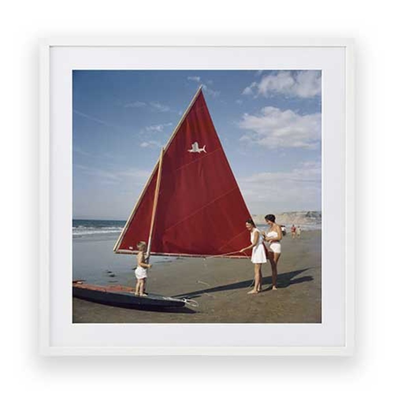 Sailboat In San Diego – Clearance FRAMED
