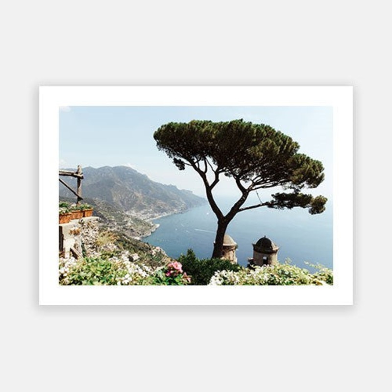 Serene Ravello|E – 500 x 760|F – 660 x 1000|G – 850 x 1300|Photographic Paper|Rag Paper|Canvas|None|White|Black|Scandi