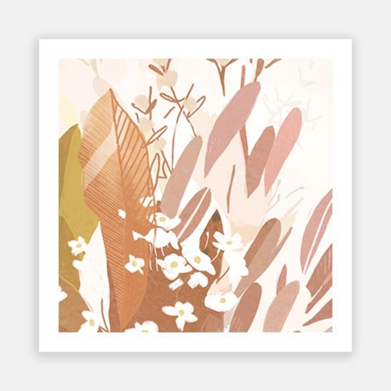 Sunshower Gardens 01|C – 400 x 400|D – 500 x 500|E – 600 x 600|F – 760 x 760|G – 1000 x 1000|Matt Photographic Paper|Canvas|None|White|Black|Scandi