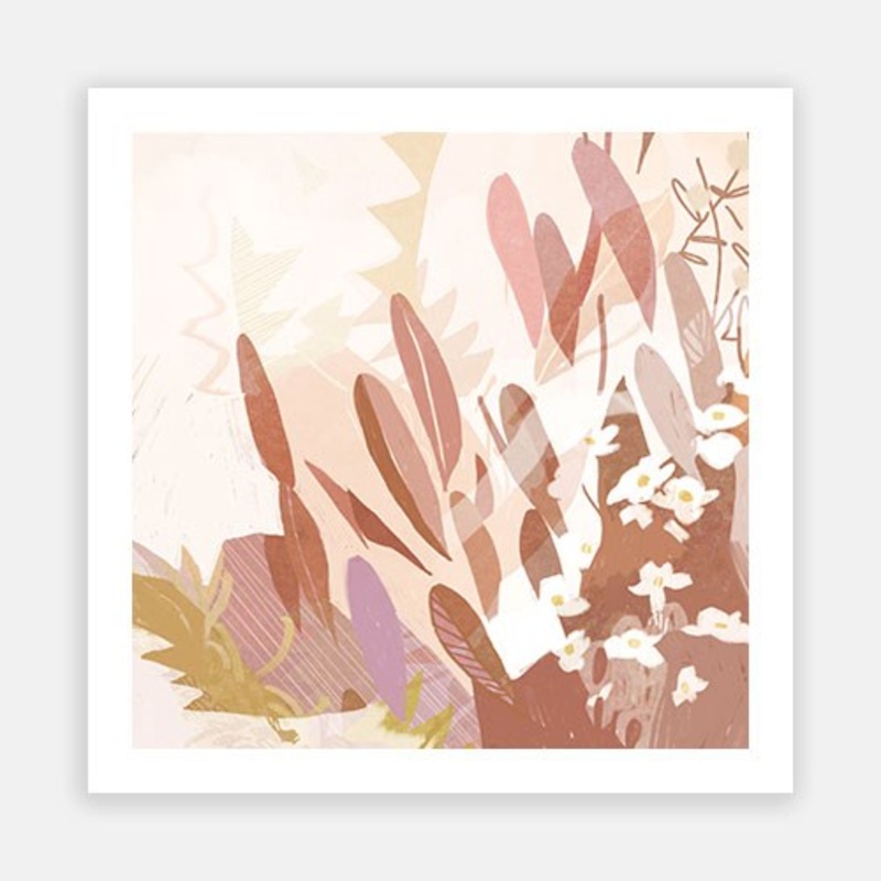 Sunshower Gardens 02|C – 400 x 400|D – 500 x 500|E – 600 x 600|F – 760 x 760|G – 1000 x 1000|Matt Photographic Paper|Canvas|None|White|Black|Scandi