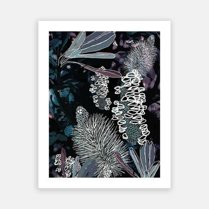 Yawun 01|C – 400 x 500|D – 500 x 600|E – 600 x 760|F – 760 x 1000|G – 1000 x 1300|Matt Photographic Paper|Canvas|None|White|Black|Scandi