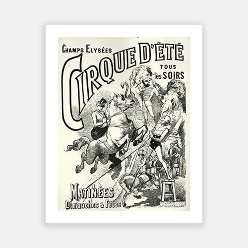 Art Nouveau – Circus Poster 02
