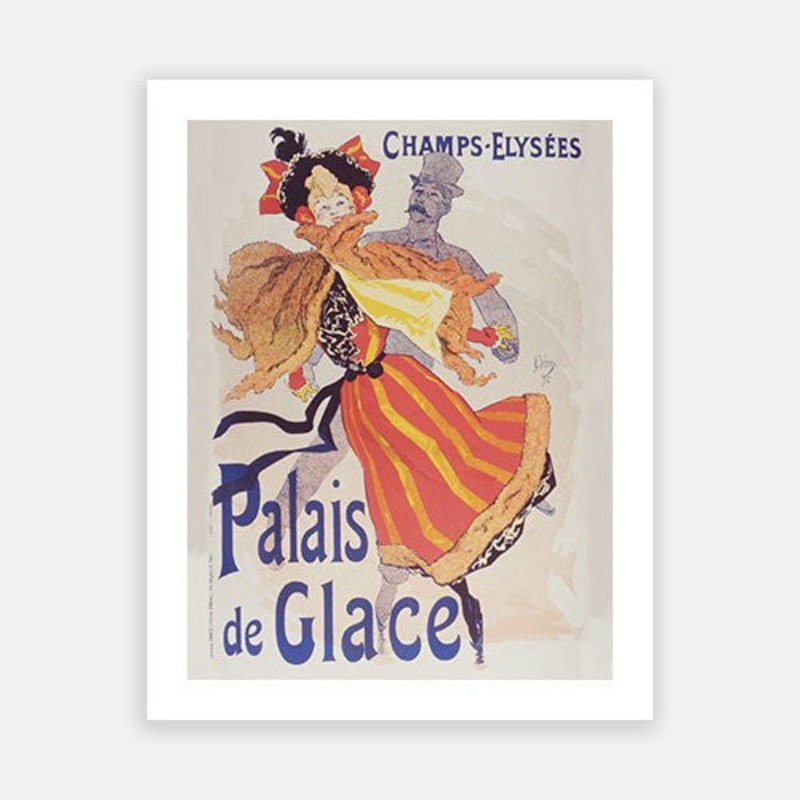 Art Nouveau – Palais de Glace|C – 400 x 500|D – 500 x 600|E – 600 x 760|F – 760 x 1000|G – 1000 x 1300|Matt Photographic Paper|Canvas|None|White|Black|Scandi