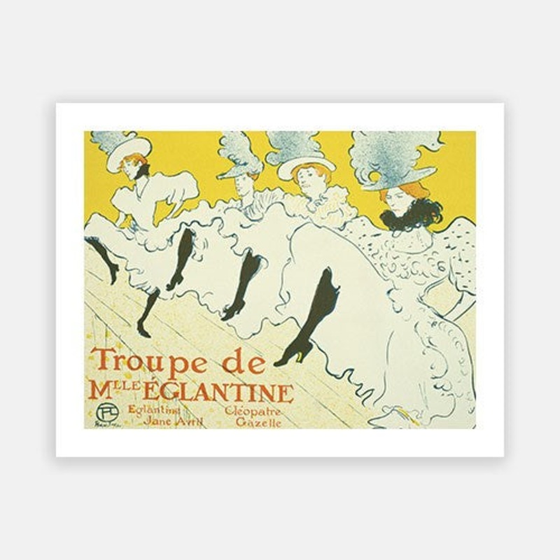 Art Nouveau – Troupe of Mademoiselle Eglantine