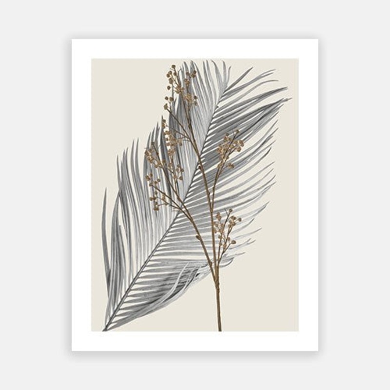 Beige Leaves 01|C – 400 x 500|D – 500 x 600|E – 600 x 760|F – 760 x 1000|G – 1000 x 1300|Matt Photographic Paper|Canvas|None|White|Black|Scandi