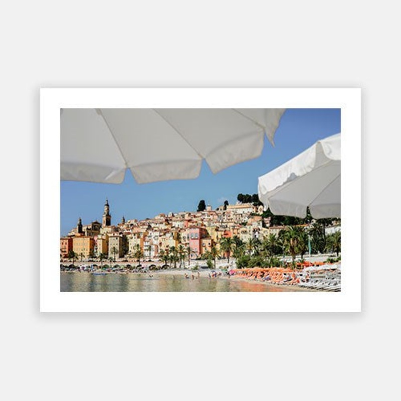 Menton, Cote d’Azur|E – 500 x 760|F – 660 x 1000|G – 850 x 1300|Photographic Paper|Rag Paper|Canvas|None|White|Black|Scandi
