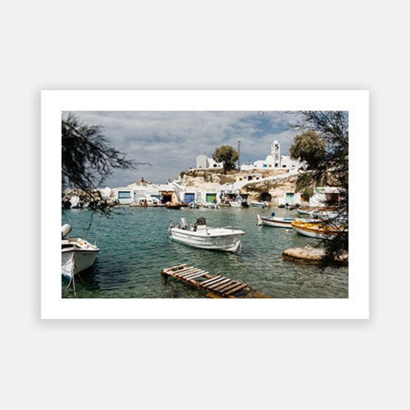 Milos Moorings 04|E – 500 x 760|F – 660 x 1000|G – 850 x 1300|Photographic Paper|Rag Paper|Canvas|None|White|Black|Scandi