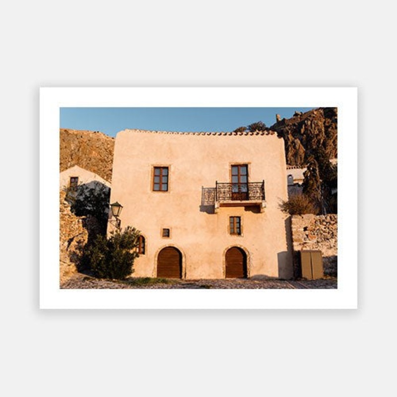 Monemvasia Morning 02|E – 500 x 760|F – 660 x 1000|G – 850 x 1300|Photographic Paper|Rag Paper|Canvas|None|White|Black|Scandi