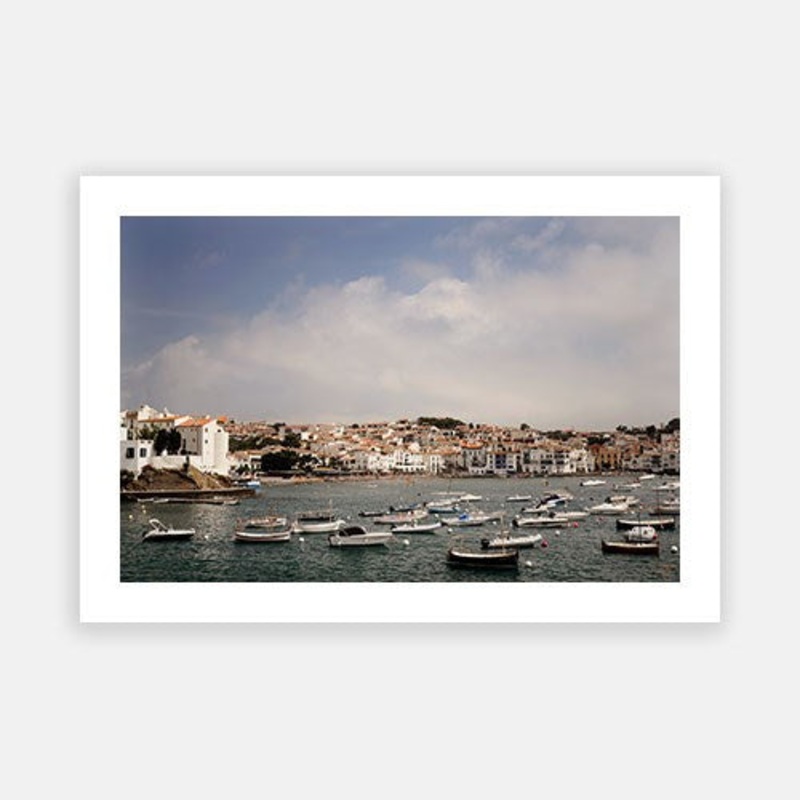 Spanish Boat Harbour|E – 500 x 760|F – 660 x 1000|G – 850 x 1300|Photographic Paper|Rag Paper|Canvas|None|White|Black|Scandi