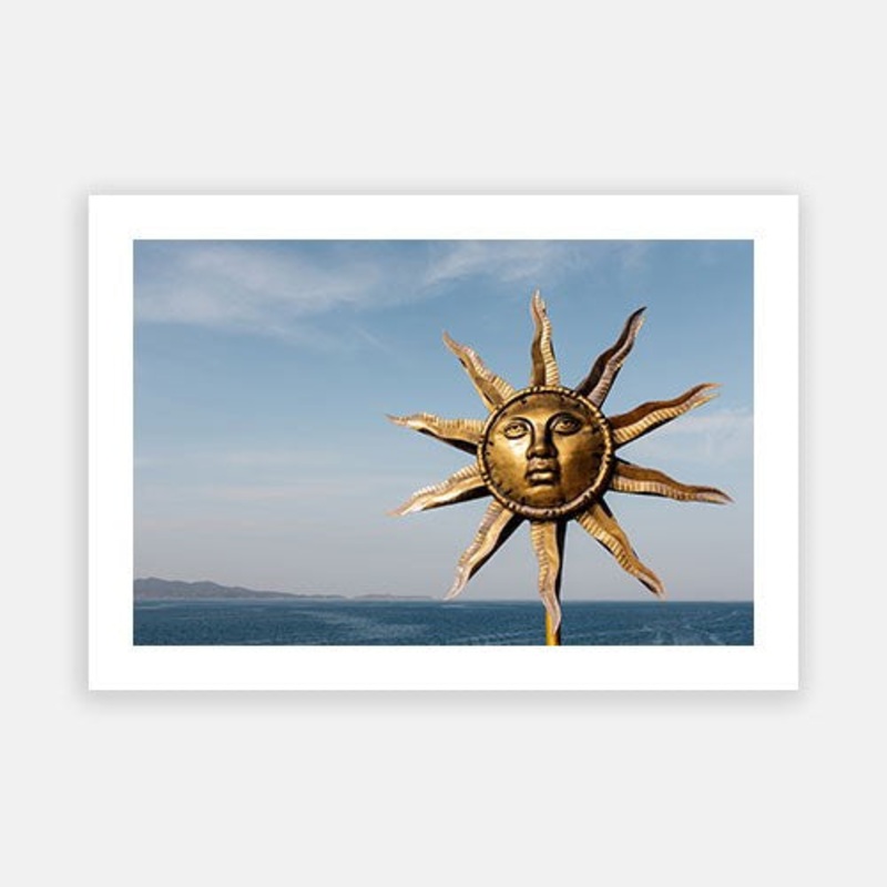 Sun God and The Sea|E – 500 x 760|F – 660 x 1000|G – 850 x 1300|Photographic Paper|Rag Paper|Canvas|None|White|Black|Scandi